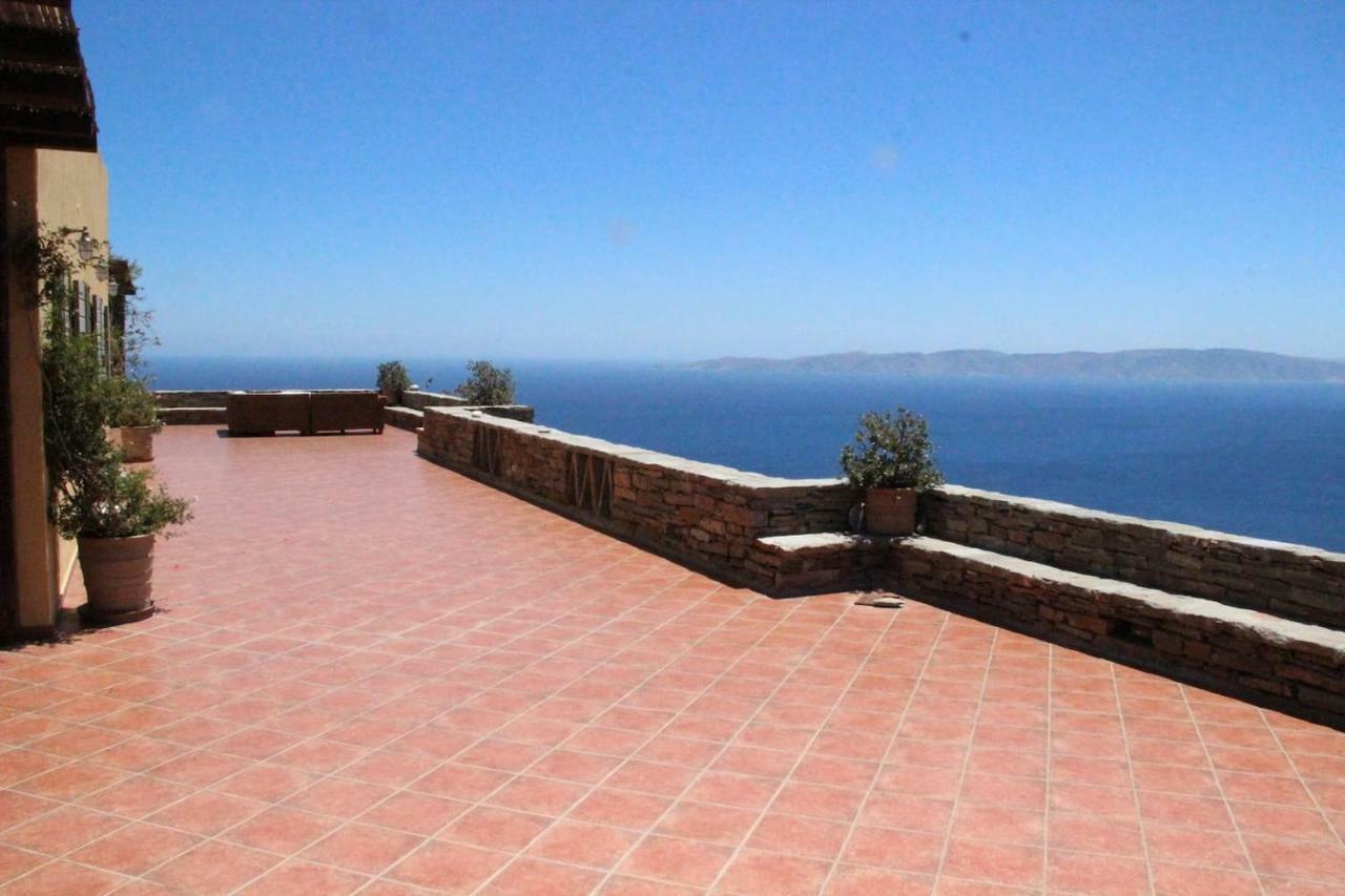 Breathtaking Seaview Villa In A Serene Scenery Chavouna Bagian luar foto